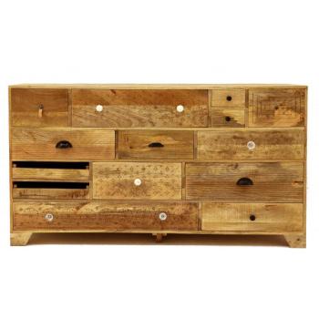 indickynabytok.sk - Komoda Manu 160x90x45 indický masív mango obrázok