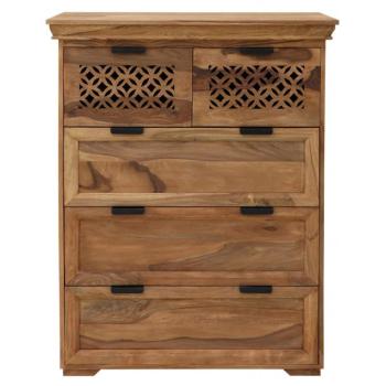 indickynabytok.sk - Komoda Mira 90x120x45 indický masív palisander obrázok