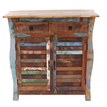 indickynabytok.sk - Komoda Retro 100x100x45 recyklované mango obrázok