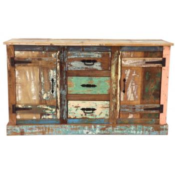 indickynabytok.sk - Komoda Retro 140x80x45 recyklované mango obrázok