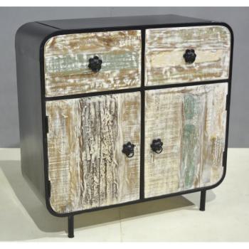 indickynabytok.sk - Komoda Retro 90x90x45 recyklované mango obrázok