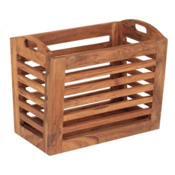 indickynabytok.sk - Kôš na noviny Kali 40x35x25 indický masív palisander obrázok