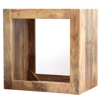 indickynabytok.sk - Odkladací stolík Hina 50x50x35 z mangového dreva obrázok