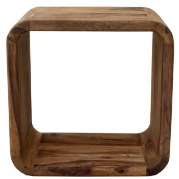 indickynabytok.sk - Polica na stenu Tina 35x35x22 indický masív palisander obrázok