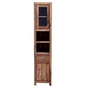 indickynabytok.sk - Skrinka do kúpeľne Nela 40x190x35 indický masív palisander obrázok