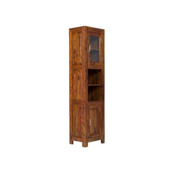 indickynabytok.sk - Skrinka do kúpeľne Suri 40x190x35 indický masív palisander obrázok