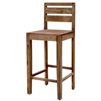 indickynabytok.sk - Stolička barová 45x110x45 indický masív palisander obrázok