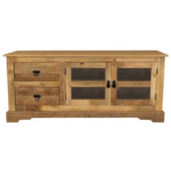 indickynabytok.sk - TV stolík Guru 140x60x45 indický masív mango obrázok