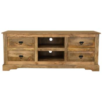 indickynabytok.sk - TV stolík Guru 150x60x45 indický masív mango obrázok