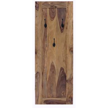 indickynabytok.sk - Vešiak s 3 háčikmi Rami 50x140x2,5 indický masív palisander obrázok