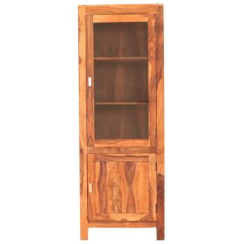 indickynabytok.sk - Vitrína Amba 65x180x45 z indického masívu palisander obrázok
