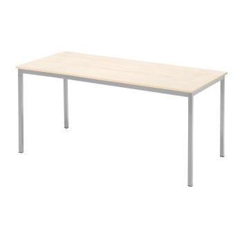 Jedálenský stôl JAMIE, 1800x800 mm, brezový laminát, šedá podnož obrázok