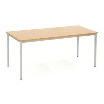 Jedálenský stôl JAMIE, 1800x800 mm, bukový laminát / šedá obrázok
