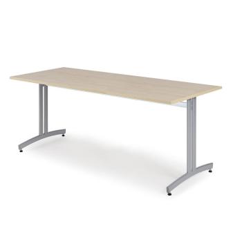 Jedálenský stôl SANNA, 1800x800 mm, breza / šedá obrázok