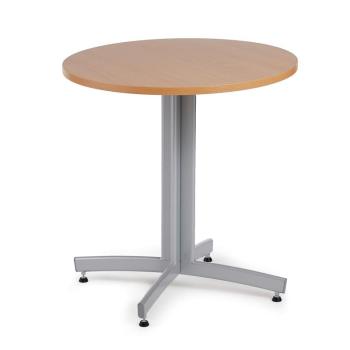 Jedálenský stôl SANNA, okrúhly Ø 700 x V 720 mm, buk / sivá obrázok