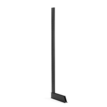 Jednostranná stojka pre konzolové a vertikálne regály PLUS, vr. nožičky, 2500mm obrázok