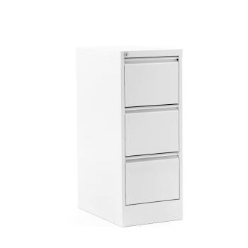 Kancelárska kartotéka INCLUDE, 3 zásuvky, hĺbka 630 mm, biela obrázok