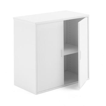Kancelárska skriňa MODULUS, 800x800x400 mm, biela obrázok