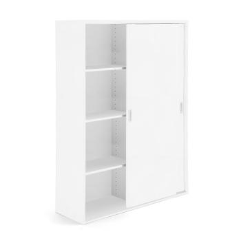 Kancelárska skriňa s posuvnými dverami MODULUS XL, 1600x1200 mm, biela obrázok