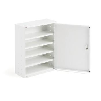 Kancelárska skrinka SERVE, 580x470x205 mm, biela obrázok