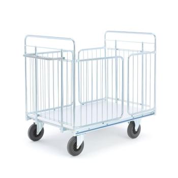 Klietkový vozík CARRIER s otváracími bočnicami, 1400x850x1180 mm obrázok