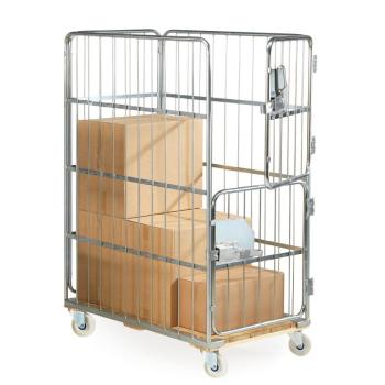 Klietkový vozík JORDAN, nosnosť 450 kg, 1700x745x1195 mm obrázok