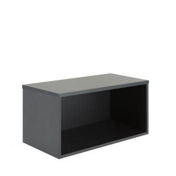 Knižnica MODULUS, 400x800x400 mm, čierna obrázok