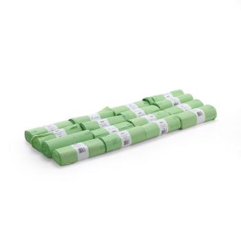 Kompostovateľné vrecia na odpad, 125 L, 16 roliek (10 ks/rolka) obrázok