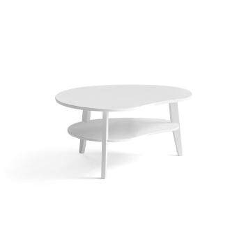 Konferenčný stolík HOLLY, 1000x800 mm, biely obrázok