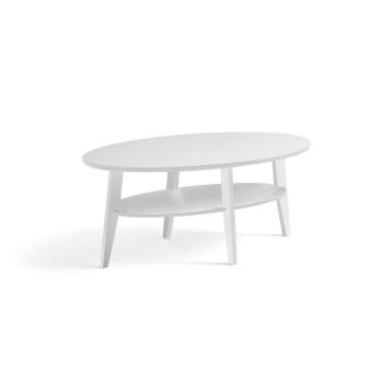 Konferenčný stolík HOLLY, 1200x700x500 mm, biely obrázok