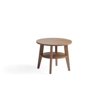 Konferenčný stolík HOLLY, Ø 600x500 mm, dub obrázok