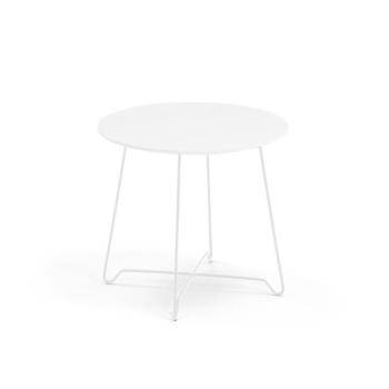 Konferenčný stolík IRIS, výška 460 mm, biely obrázok