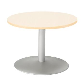 Konferenčný stolík MONTY, Ø700 mm, breza / šedá obrázok