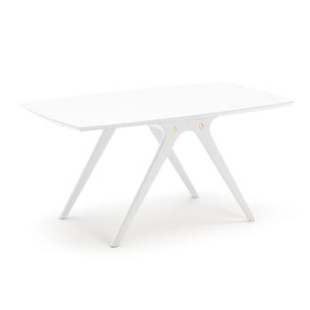 Konferenčný stolík SWING, 1100x600x520 mm, biely obrázok