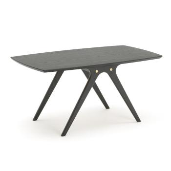 Konferenčný stolík SWING, 1100x600x520 mm, čierno morený dub obrázok