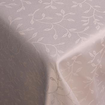 KONSIMO Béžový obrus FRIDO so vzorom, 140 x 220 cm obrázok