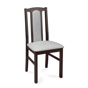 KONSIMO Stolička CIBUS wenge sivá obrázok