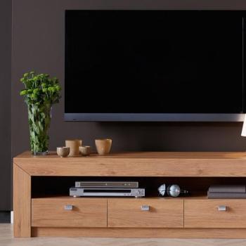 KONSIMO TV stolík CALDO dub 150 x 45 x 42 cm obrázok