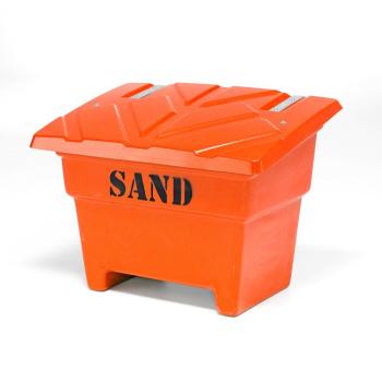 Kontajner na skladovanie piesku, 350 L, oranžový obrázok