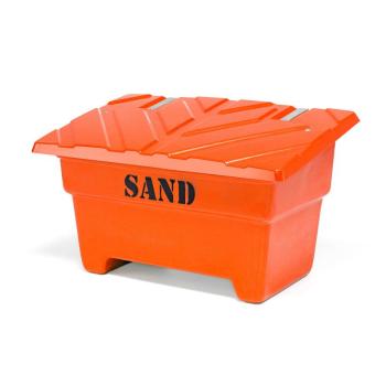 Kontajner na skladovanie piesku, 550 L, oranžový obrázok
