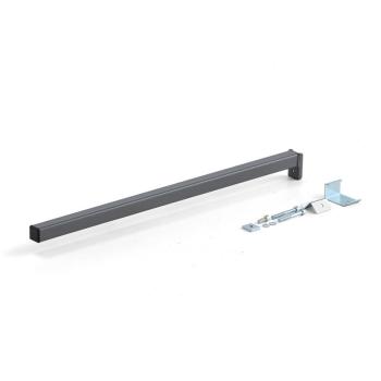 Konzola podperného ramena pre stojku stola ROBUST/SOLID, 700 mm, tmavošedá obrázok