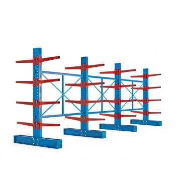 Konzolový regálový systém EXPAND, 32x600 mm ramená, nosnosť 16 t obrázok