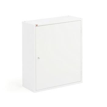 Kovová skrinka SERVE, bez plastových boxov, 800x660x275 mm, biela obrázok