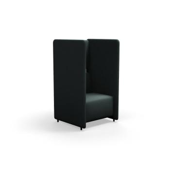Kreslo CLEAR SOUND, 1-miestne, látka Focus Melange, zelená obrázok