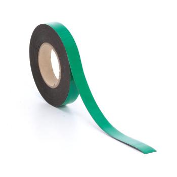 Magnetická páska, 25 mm, zelená obrázok