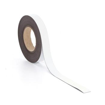 Magnetická páska, Š 25 x D 20000 mm, biela obrázok