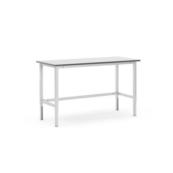 Manuálne výškovo nastaviteľný dielenský stôl MOTION, nosnosť 400 kg, 1500x600 mm obrázok