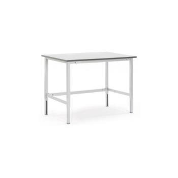 Manuálne výškovo nastaviteľný dielenský stôl MOTION, nosnosť 400 kg, 1500x800 mm obrázok