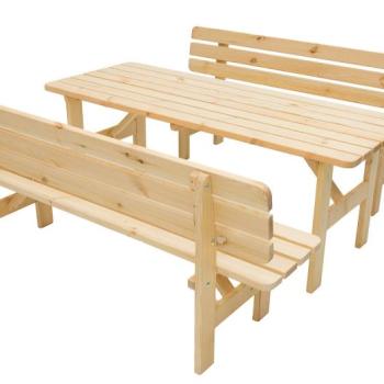 Masívna zostava z borovice 1+2 drevo 30 mm (rôzne dĺžky) 180 cm obrázok
