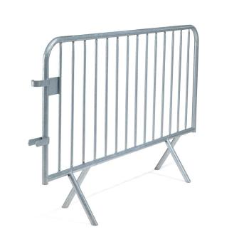 Mobilná zábrana, dĺžka 1980 mm, galvanizovaná obrázok